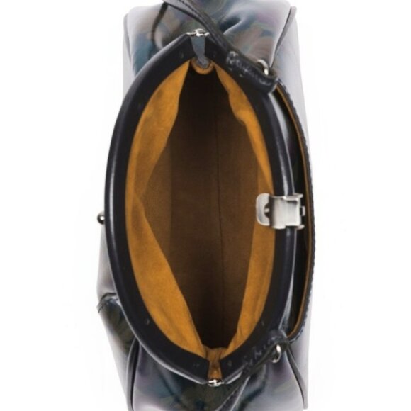 NWT Patricia Nash Peruvian Painting Leather Portafina Crossbody in Gift Box - Picture 5 of 7